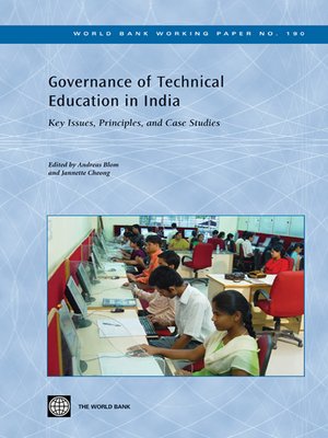 cover image of Governance of Technical Education in India